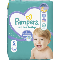 Scutece bebelusi Marimea 5, 11-16 kg, 38 buc