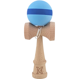 Kendama X Originala, Profesionala, Flippy, din lemn, Rubber Grip, 18 cm, diverse culori