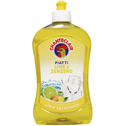 Detergent lichid pentru vase, lime si ghimbir 500ml