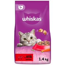 Hrana uscata cu vita 1.4kg