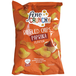 Chipsuri ondulate, cu aroma de boia de ardei 150g