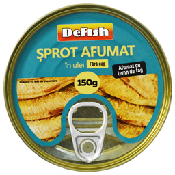 Sprot afumat in ulei 150g