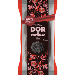 Cozonac cu mac 600g