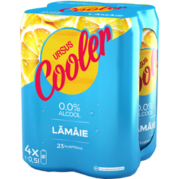 Bere fara alcool cu suc de lamaie 4x0.5L