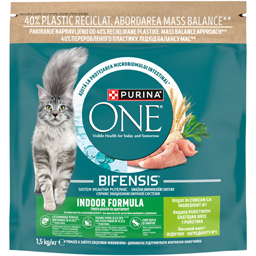 Hrana uscata pentru pisici Indoor, cu carne de curcan 1.5kg