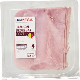 Jambon copt degresat felii 150g