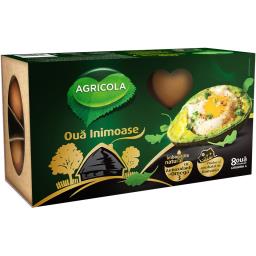 Oua cu Omega 3 cod 2, 8 bucati