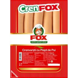 Crenvursti cu piept de pui 470g