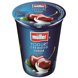 Iaurt cu bucati de cirese 500g