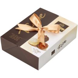 Trufe din ciocolata neagra, alba si cu lapte 225g