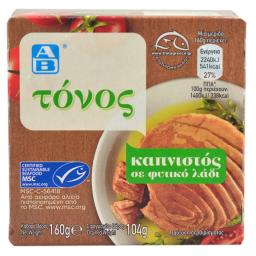 Ab Ton Afumat In Ulei Vegetal 160g