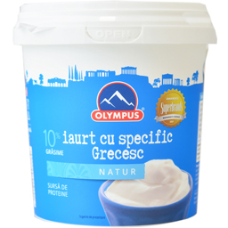 Iaurt cu specific grecesc 10% grasime 900g