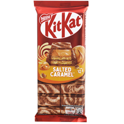 Ciocolata cu napolitana si caramel sarat 99g