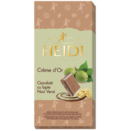 Ciocolata cu lapte cu umplutura cu biscuiti si nuci 90g