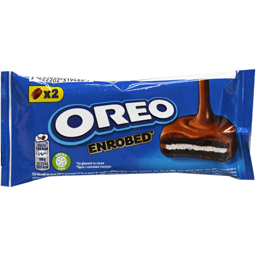 Biscuiti cu cacao si crema cu aroma de vanilie cu glazura cu cacao 41g