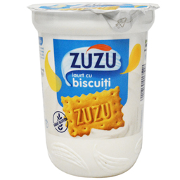 Iaurt Cu Biscuiti 400g Zuzu