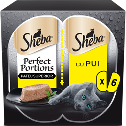 Pate cu pui pentru pisici 6x37.5g