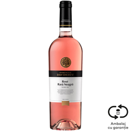 Vin rose sec Rara Neagra 0.75L