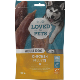Gustare cu pui pentru caini adulti de toate rasele 100g