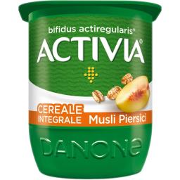 Iaurt cu musli si piersici 2.8% grasime 125g