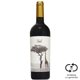 Vin rosu sec 0.75L