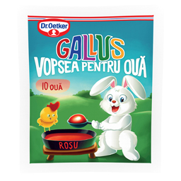 Vopsea rosie, 10 oua,