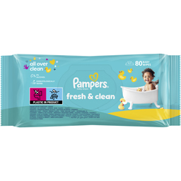 Servetele umede Fresh Clean, 80 buc.