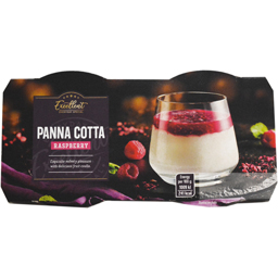Panna cotta cu zmeura 2x110g