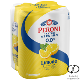 Bere fara alcool cu suc de lamaie 4x0.5L