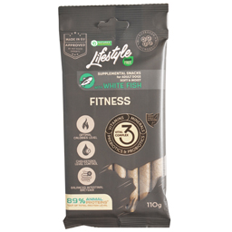Recompensa moi pentru caini Fitness, cu peste alb 110g
