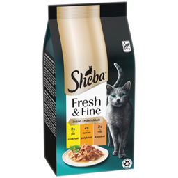 Hrana umeda pentru pisici adulte, Selectii de pasare in sos 6x50g