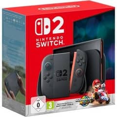Nintendo Switch 2, Joy-Con Light Red/Light Blue
